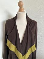 Caroline Biss maat 40 bruin groen midi vest 2775, Kleding | Dames, Truien en Vesten, Maat 38/40 (M), Caroline Biss, Bruin, Caroline Biss