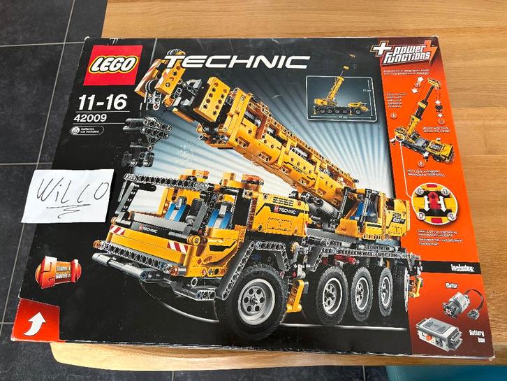 LEGO Technic - 42009 - Mobile Crane Mk II, Kinderen en Baby's, Speelgoed | Duplo en Lego, Nieuw, Lego, Complete set, Ophalen of Verzenden