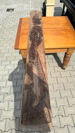 Houtbewerkt, Huis en Inrichting, Woonaccessoires | Zuilen en Pilaren, Ophalen, Gebruikt