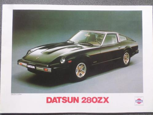 Nissan 280ZX 1980 Brochure, Boeken, Auto's | Folders en Tijdschriften, Zo goed als nieuw, Nissan, Ophalen of Verzenden