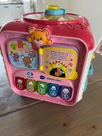 V tech Speelgoed kubus, Kinderen en Baby's, Speelgoed | Educatief en Creatief, Ophalen, Gebruikt, Ontdekken, Met geluid