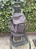 Boodschappentrolley met tas - Zo goed als nieuw, Ophalen of Verzenden, Zo goed als nieuw, Aluminium, Met deksel