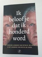 Peter R&Royce de Vries: ik beloof je dat ik honderd word., Boeken, Biografieën, Nieuw, Royce de Vries; Peter R. de Vries, Ophalen of Verzenden