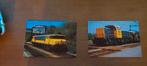 2 oude NS NEDERLANDSE SPOORWEGEN KAARTEN LOCOMOTIEF, Ophalen of Verzenden, Zo goed als nieuw, Trein, Kaart of Prent