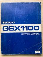 Suzuki GSX1100 1980-1981 Service Manuals, Motoren, Handleidingen en Instructieboekjes, Suzuki