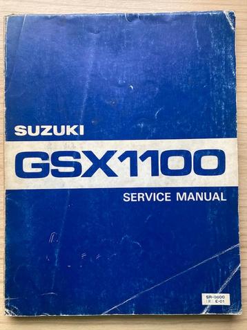 Suzuki GSX1100 1980-1981 Service Manuals