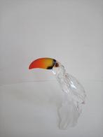 Swarovski kristal Toekan met gekleurde snavel gemerkt zwaan, Ophalen of Verzenden, Zo goed als nieuw, Figuurtje