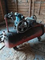 Compressor 2 cilinder 380V, Ophalen, Gebruikt, 200 tot 400 liter/min, Mobiel