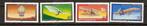 Vliegtuigen Berlijn 563-566 pf, Postzegels en Munten, Postzegels | Thematische zegels, Vliegtuigen, Ophalen of Verzenden, Postfris