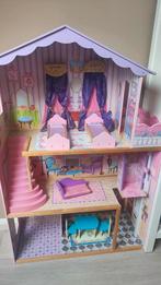 Poppen/Barbie huis, Kinderen en Baby's, Speelgoed | Poppenhuizen, Ophalen, Zo goed als nieuw