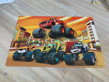 Blaze Monsterwielen Puzzel - 35 Stukjes beschikbaar voor biedingen