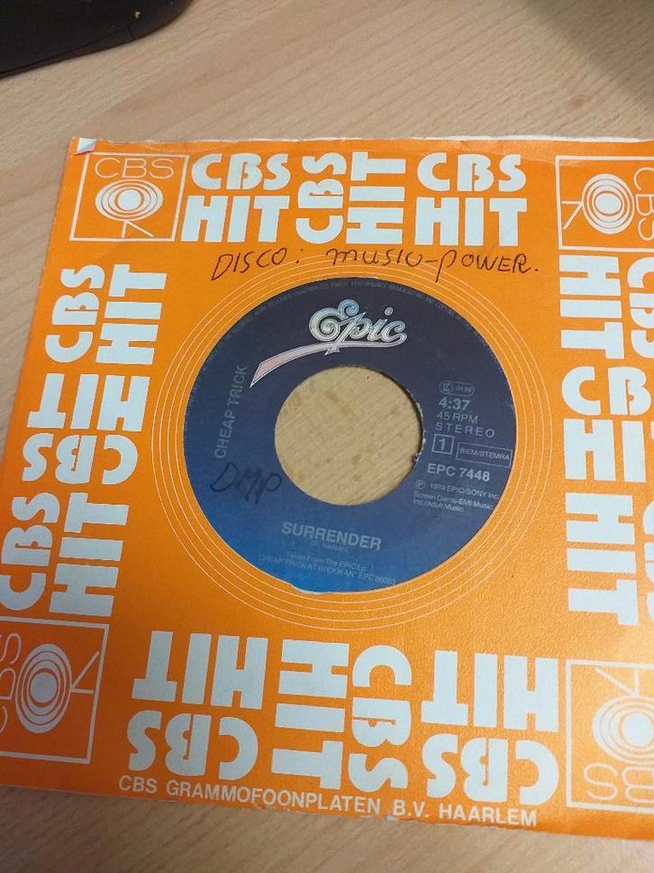 Cheap Trick – Surrender, Cd's en Dvd's, Vinyl Singles, Gebruikt, Single, Pop, 7 inch, Ophalen of Verzenden