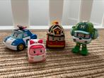 Robo car poli (set van 4), Kinderen en Baby's, Speelgoed | Actiefiguren, Verzenden