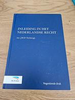 J.W.P. Verheugt - Inleiding in het Nederlandse recht, Ophalen of Verzenden, Zo goed als nieuw, J.W.P. Verheugt