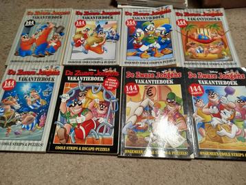 De zware jongens vakantieboeken en Willie Wortel  beschikbaar voor biedingen