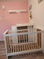 Babybedje/ ledikant/babybed , commode en wandplank Paidi, Kinderen en Baby's, Kinderkamer | Complete kinderkamers, Ophalen, Gebruikt