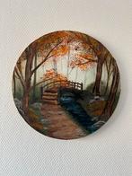 Herfstbos Schilderij - Klassiek & Handgemaakt, Ophalen of Verzenden