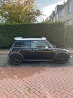Mini 1.6 16V Cooper S 2003 Zwart, Auto's, Voorwielaandrijving, Zwart, 4 cilinders, 4 stoelen