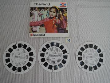 Drie viewmaster schijfjes van Thailand (M) beschikbaar voor biedingen