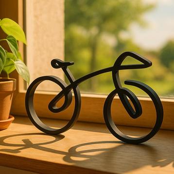 Fietsbeeld 3d geprint – strak design, perfect cadeau! beschikbaar voor biedingen