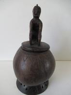 Prachtig oud dekstelpotje Tanimbar molukken Indonesie tribal, Antiek en Kunst, Ophalen of Verzenden