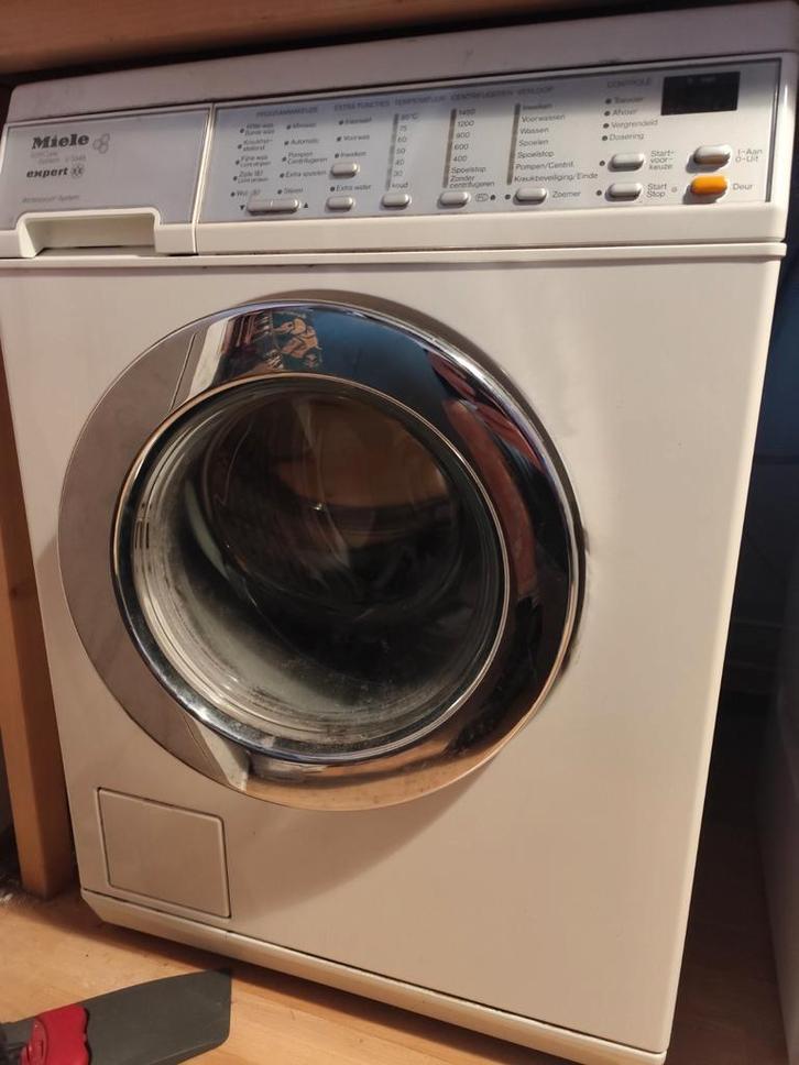 Miele wasmachine, Witgoed en Apparatuur, Wasmachines, Gebruikt, Voorlader, 6 tot 8 kg, 85 tot 90 cm, 1200 tot 1600 toeren, Ophalen