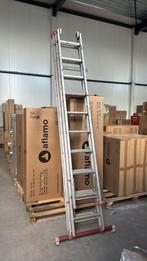 ALTREX - 3 Delige opsteekladder met stabiliteitsbalk, Doe-het-zelf en Verbouw, Ladders en Trappen, Gebruikt, Ophalen of Verzenden