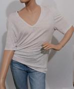 ISABEL MARANT linnen t-shirt maat L ZGAN, Kleding | Dames, T-shirts, Ophalen of Verzenden, Zo goed als nieuw, Beige, Korte mouw