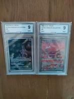 Graded pokemon kaarten Mewtwo & Mew, Hobby en Vrije tijd, Verzamelkaartspellen | Pokémon, Ophalen of Verzenden, Zo goed als nieuw