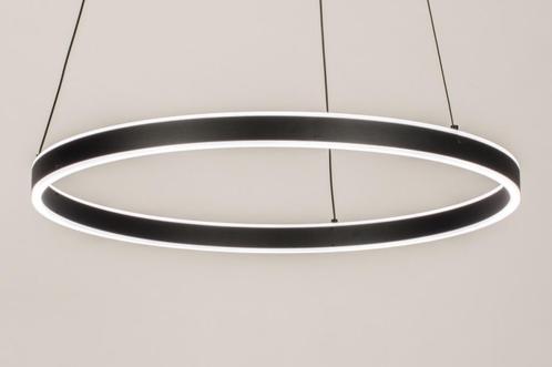 led hanglamp 60cm zwart of goud vide tafel keuken bed lamp, Huis en Inrichting, Lampen | Hanglampen, Nieuw, 75 cm of meer, Ophalen of Verzenden