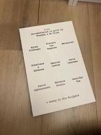 1:1:1 Documentaries in print by Niessen & de Vries, Ophalen of Verzenden, Nieuw, Niessen