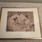 Mickey Mouse en Pluto Schets. Mickey Plays Pappa 1934, Ophalen of Verzenden, Mickey Mouse, Zo goed als nieuw