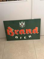 Reclamebord geen emaille bord brand bier brandbier, Verzamelen, Ophalen of Verzenden, Gebruikt, Reclamebord