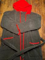 Rood-zwarte badjas, zo goed als nieuw, maat 164-176, Ophalen of Verzenden, Zo goed als nieuw, Jongen of Meisje