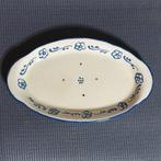 Vintage ca. 1950's Handgeschilderd Ovaal Tapasbordje, Ophalen of Verzenden