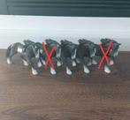 Schleich Shire hengsten (3), Ophalen of Verzenden, Zo goed als nieuw, Paard, Beeldje of Figuurtje