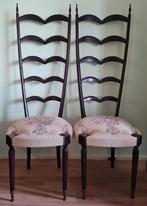twee ladder stoelen, Paolo Buffa stijl, Huis en Inrichting, Stoelen, Ophalen, Gebruikt, Twee, Overige kleuren