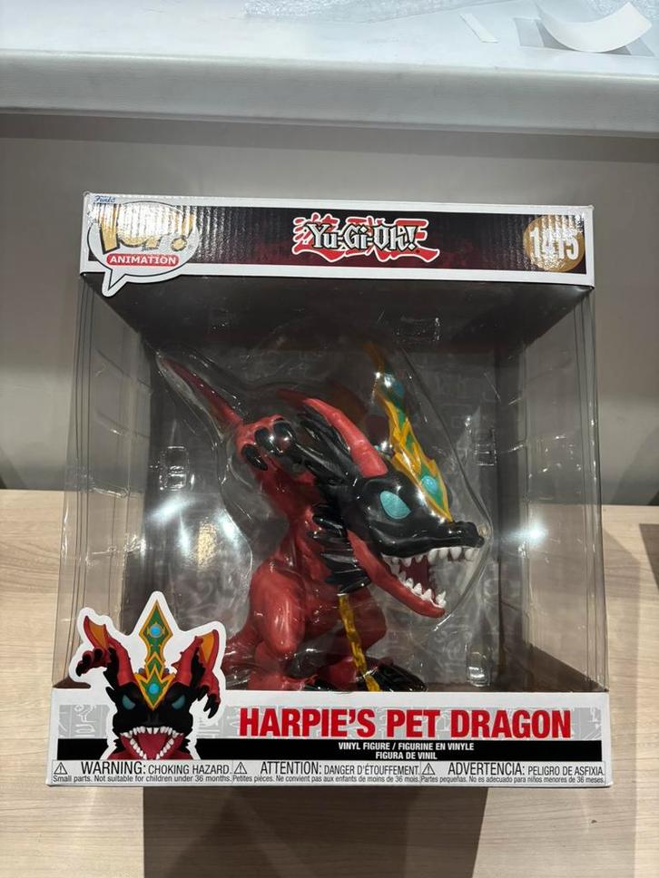 Harpie's Pet Dragon #1415 Funko Pop! Jumbo - Yu-Gi-Oh!, Verzamelen, Poppetjes en Figuurtjes, Zo goed als nieuw, Ophalen of Verzenden