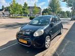 Nissan Micra 1.2 72KW 5DR 2012 Zwart, Auto's, Nissan, Voorwielaandrijving, 1198 cc, Micra, Handgeschakeld