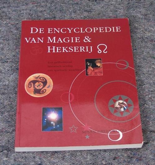 boek getiteld ; de encyclopedie van magie en hekserij., Boeken, Esoterie en Spiritualiteit, Zo goed als nieuw, Achtergrond en Informatie