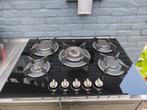 ETNA KGG673ZTA - Inbouw gaskookplaat - Zwart, Witgoed en Apparatuur, Kookplaten, Ophalen, Gebruikt, Inbouw, Gas