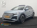 Audi Q4 e-tron 50 quattro S edition 77 kWh 299pk | Trekhaak, Auto's, Audi, Automaat, Gebruikt, Zwart, Blauw