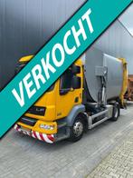 DAF FA LF55 VUILNISWAGEN AUTOMAAT EURO 5 6 CILINDER 222PK/AI, Auto's, Euro 5, Zwart, Overige kleuren, Origineel Nederlands