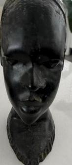 AFRIKAANSE STENEN HOOFD VAN EEN VROUW, Antiek en Kunst, Kunst | Beelden en Houtsnijwerken, Ophalen