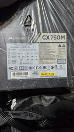 Corsair CX750M 750W Semi-Modulaire Voeding - Compleet, Computers en Software, Interne voedingen, Ophalen of Verzenden