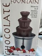 Chocoladefontein 2x gebruikt, Ophalen of Verzenden, Zo goed als nieuw, Fondueset