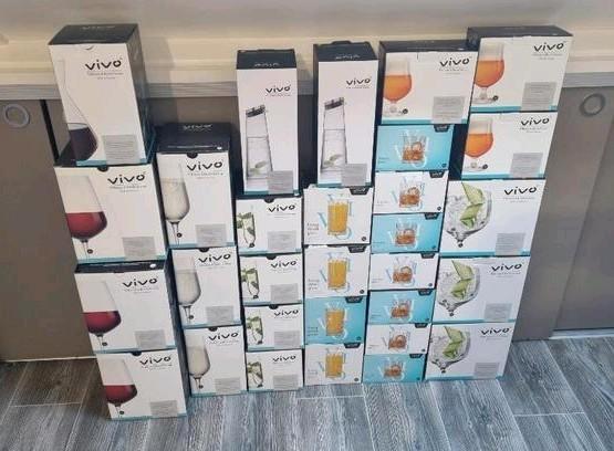 Villeroy & Boch VIVO // AH Albert Heijn kristalglazen, Huis en Inrichting, Keuken | Servies, Nieuw, Glas of Glazen, Overige stijlen