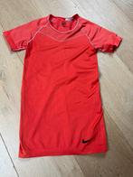 Nike pro koraal shirt XS, Oranje, Ophalen of Verzenden, Korte mouw, Maat 34 (XS) of kleiner