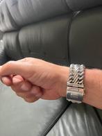 Buddha to buddha armband Edwin xl, Sieraden, Tassen en Uiterlijk, Armbanden, Ophalen of Verzenden, Zo goed als nieuw, Zilver