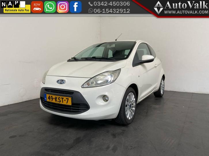 Ford Ka 1.2 Titanium. Elek Pakket. Airco. APK 08-2026!, Auto's, Ford, Bedrijf, Te koop, Ka, ABS, Airbags, Airconditioning, Alarm